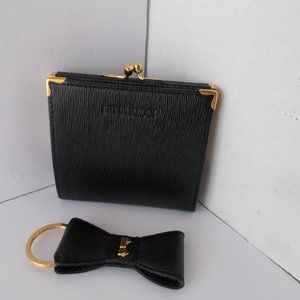 Leather Wallet/Coin Key Holder Set Nina Ricci